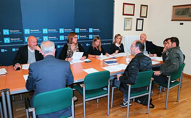 Reunión de la Junta de Gobierno de la Diputación.