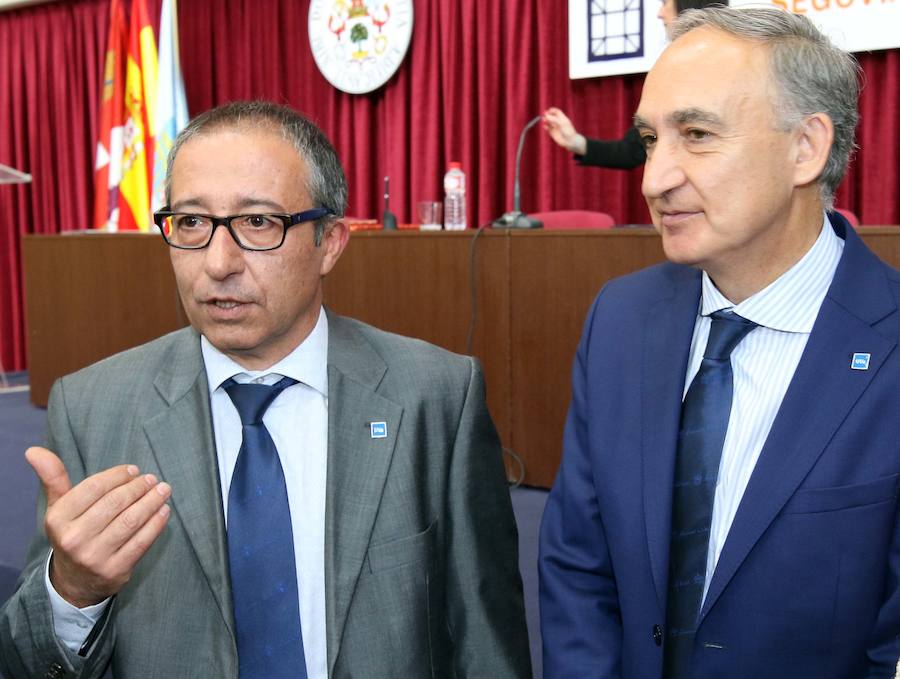 Fotos: Agustín García Matilla toma posesión como vicerrector del Campus de la UVA en Segovia
