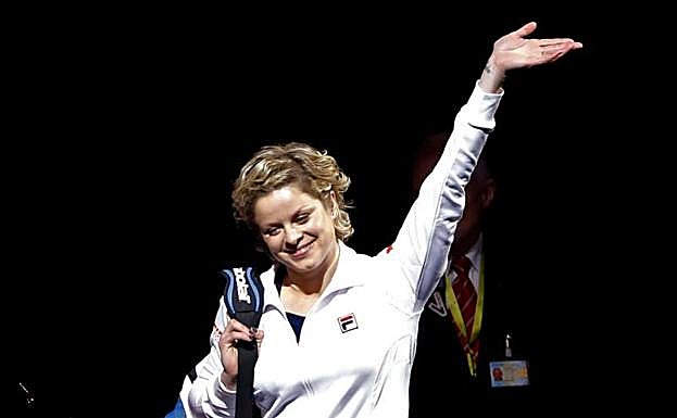 La extenista belga Kim Clijsters.