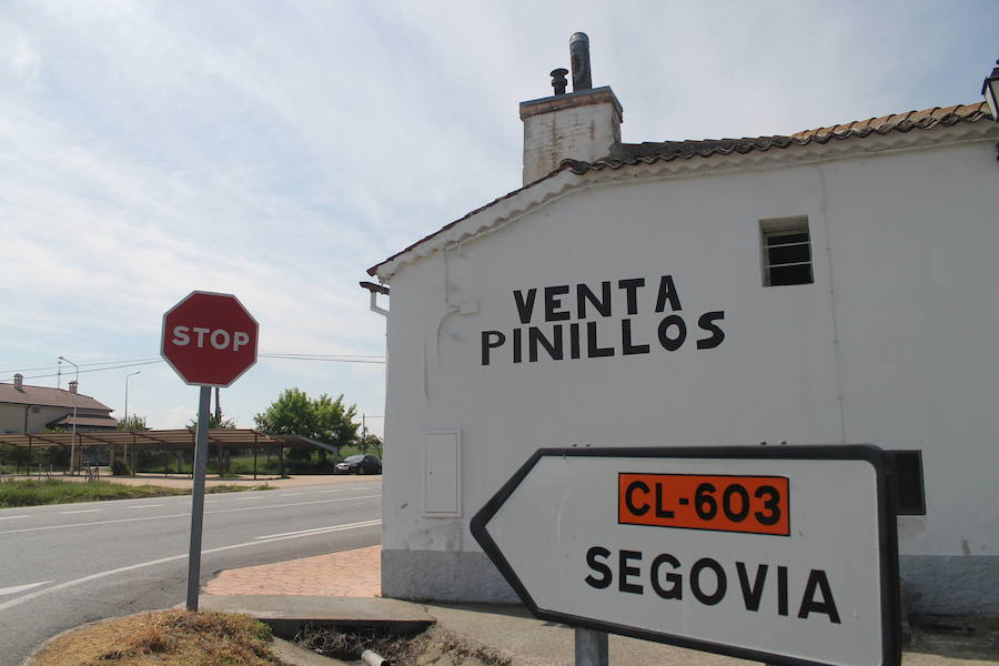 Platos de Venta Pinillos, en Segovia.