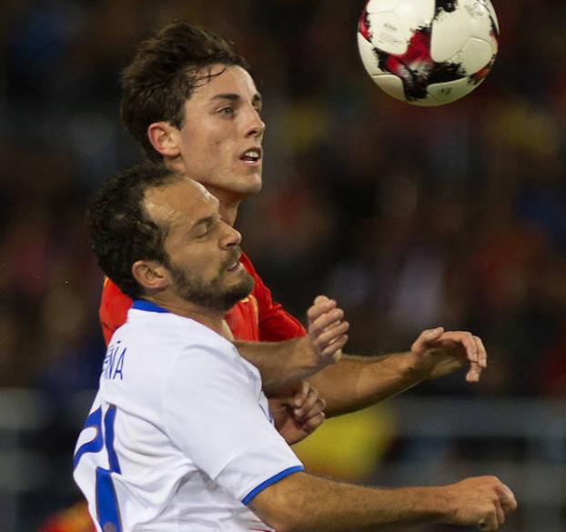 Derroche físico para la banda derecha - Álvaro Odriozola defensa Real Sociedad y Selección Española de fútbol Rusia 2018