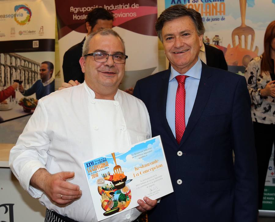 Fotos: Inauguración de la Semana de Cocina Segoviana