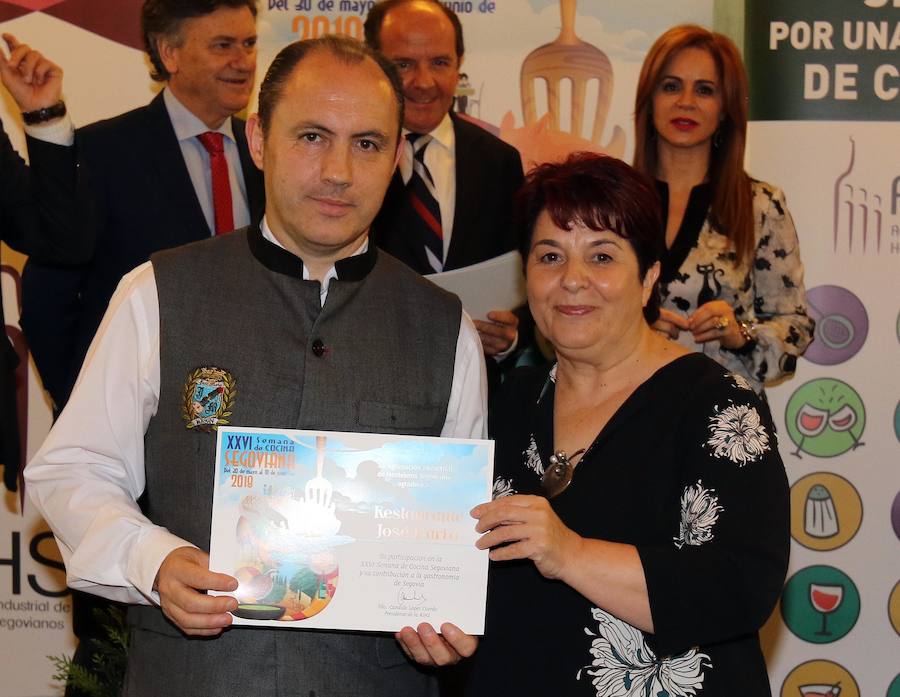 Fotos: Inauguración de la Semana de Cocina Segoviana