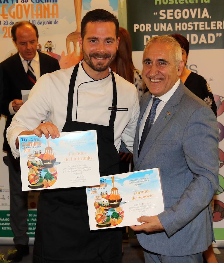 Fotos: Inauguración de la Semana de Cocina Segoviana