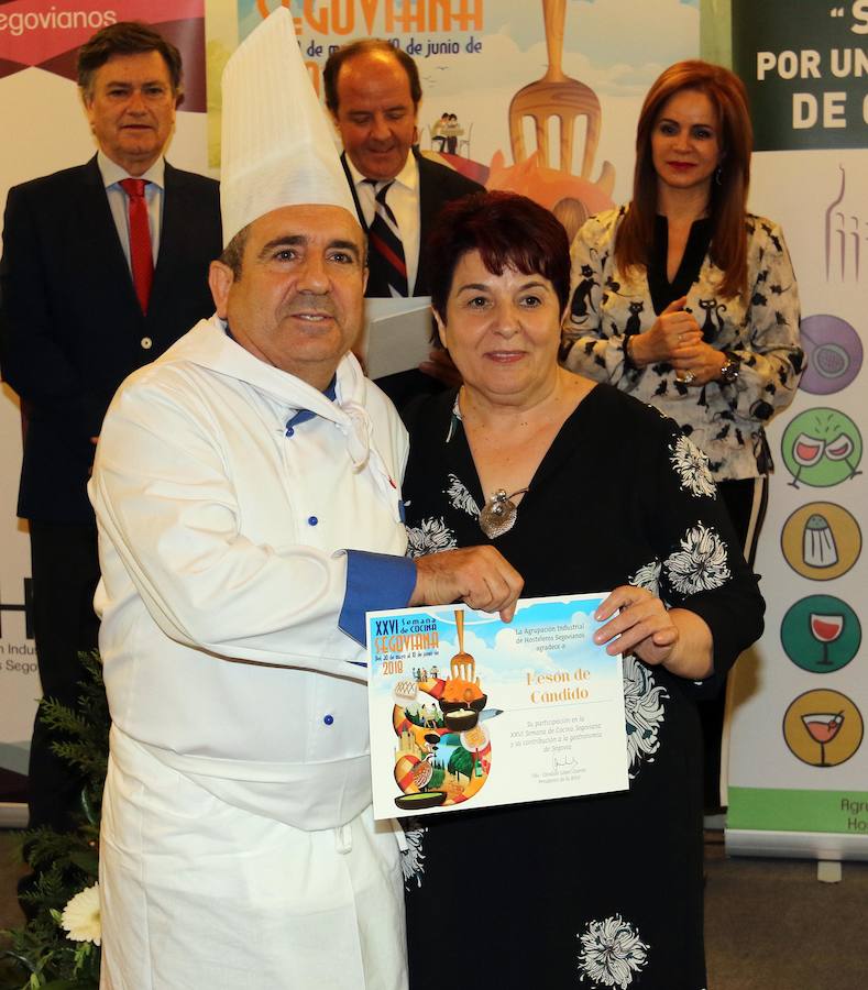 Fotos: Inauguración de la Semana de Cocina Segoviana