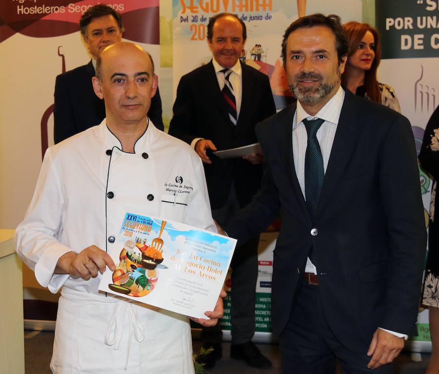 Fotos: Inauguración de la Semana de Cocina Segoviana