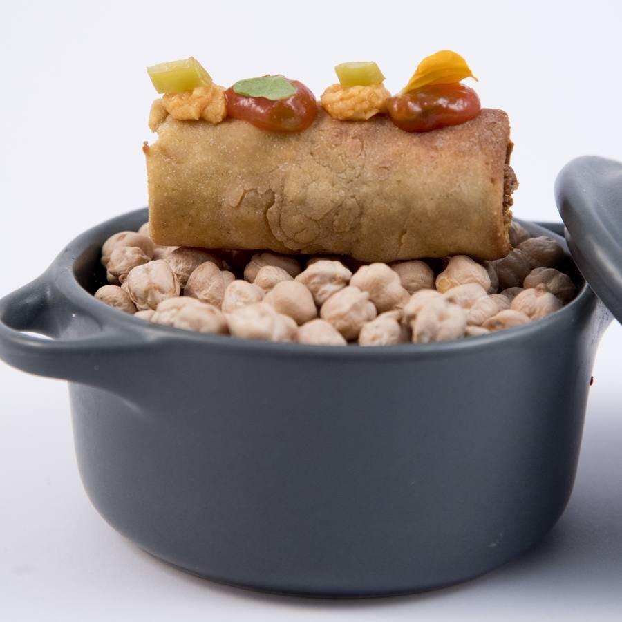 Ríoluz Gastronomía. Garbanzos & callos 2.0. 