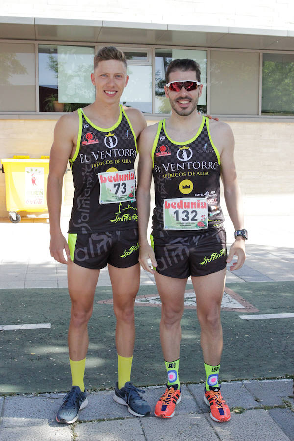 El triatleta vasco Gorka Lucena y la salmantina Lourdes Lobato se han impuesto en el XXI Cross Policía Local de Salamanca que se ha celebrado sobre un recorrido de algo más de 9 kilómetros