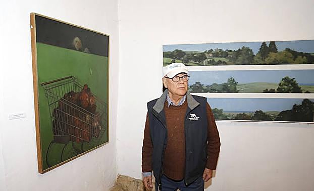 El pintor Narciso Maisterra abre un museo en Fuentes de Valdepero