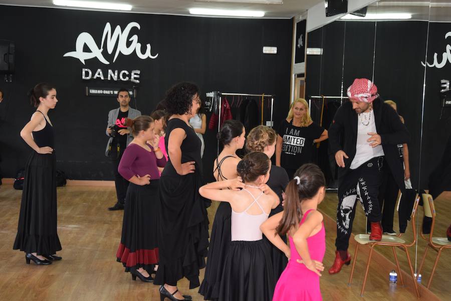 Fotos: Guardo premia al bailarín Rafael Amargo