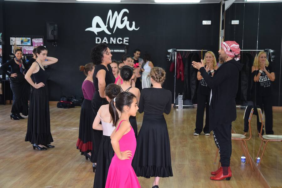 Fotos: Guardo premia al bailarín Rafael Amargo