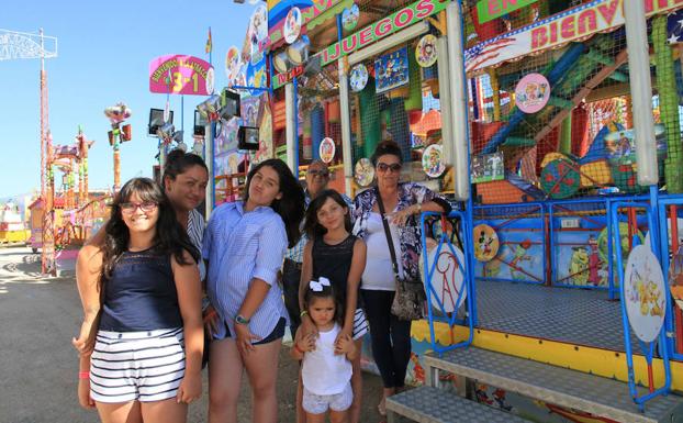 Recinto ferial habilitado en La Albuera el año pasado. 