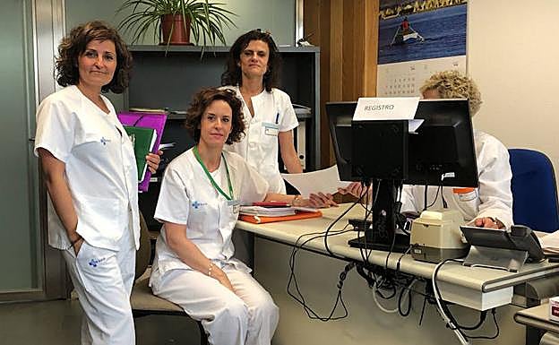 Registro de firmas por parte de Satse Segovia. 