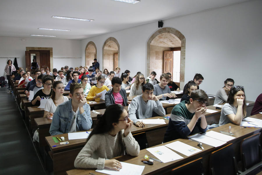 Un total de 2.529 estudiantes formalizó su matrícula para realizar la Evaluación de Bachillerato para el Acceso a la Universidad (EBAU) en la convocatoria de junio en el distrito universitario de Salamanca