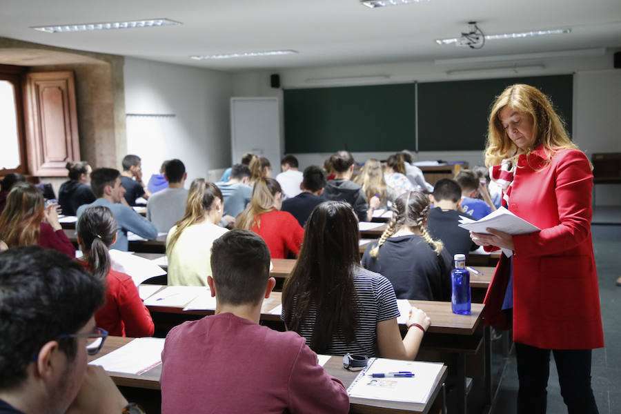 Un total de 2.529 estudiantes formalizó su matrícula para realizar la Evaluación de Bachillerato para el Acceso a la Universidad (EBAU) en la convocatoria de junio en el distrito universitario de Salamanca