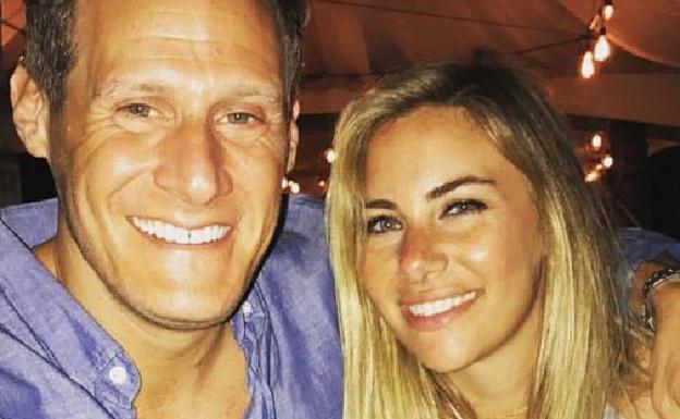 Trevor Engelson, ex de Meghan Markle, con su actual novia Tracey Kurland. 