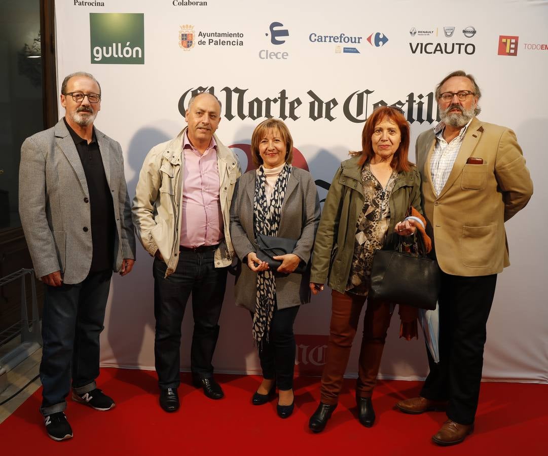 Julián Martínez, Mariano Paramio, Rosa Calvo, Anunciación Izquierdo y Guillermo de Miguel.