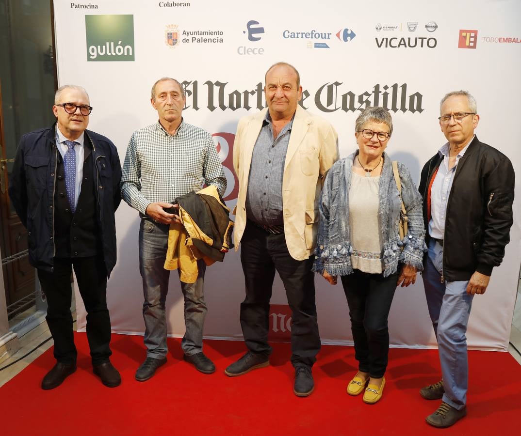 Evaristo Urraca, Cipriano Rodríguez, Miguel Ángel Liras, Tere Aparicio y Carlos Martínez.