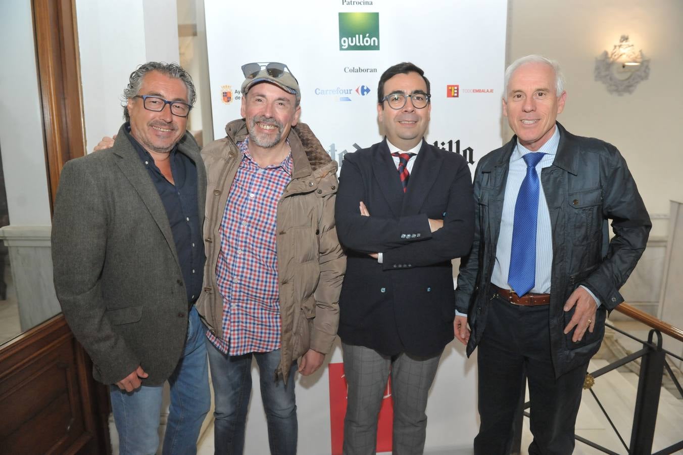 Francisco Caballero, Juan Franciso Rojo,David Blanco y Luis Domingo González.