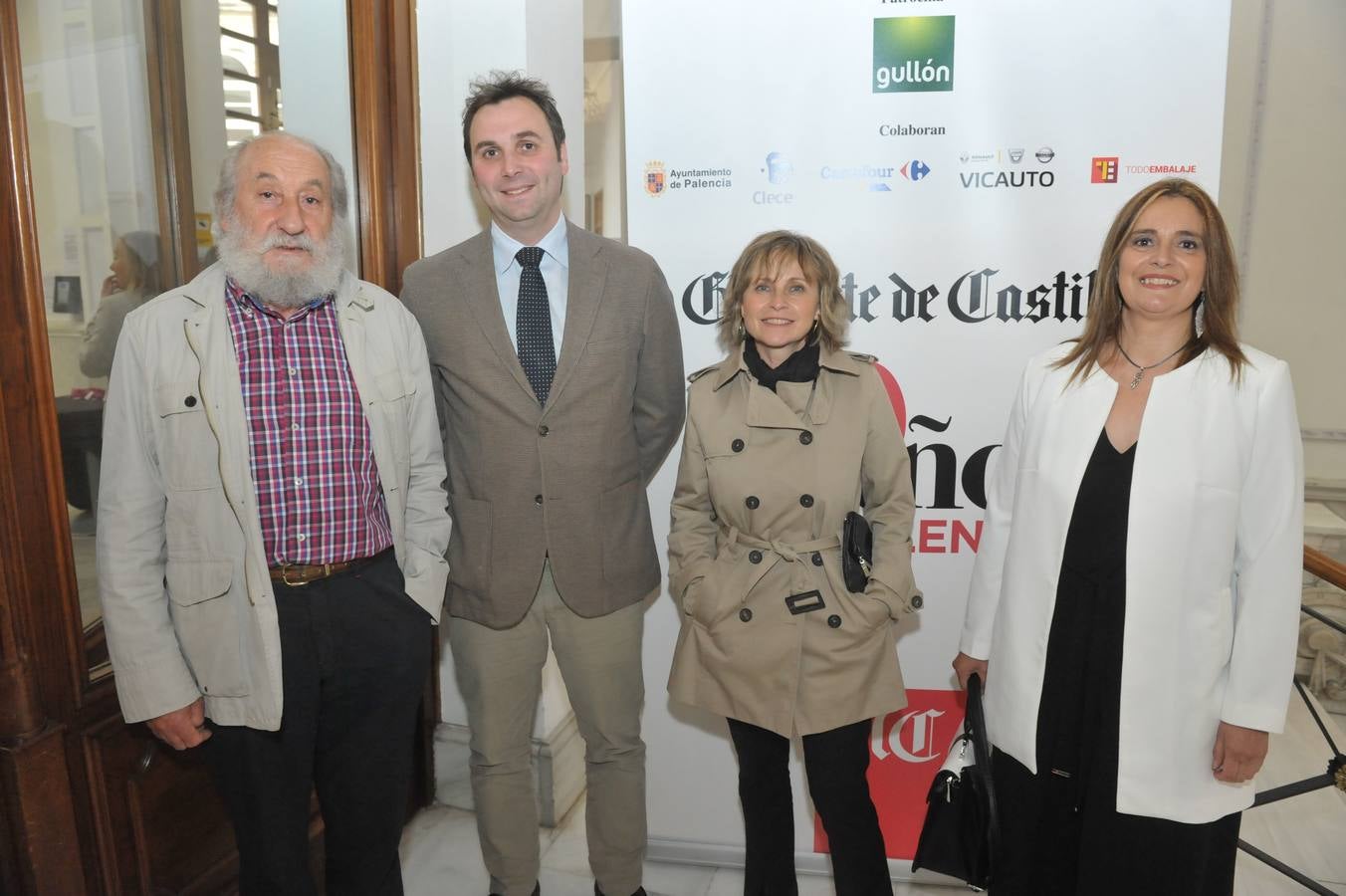 Luis Alonso, José Luis Nájera, Raquel Hidalgo y Nuria Estalayo.