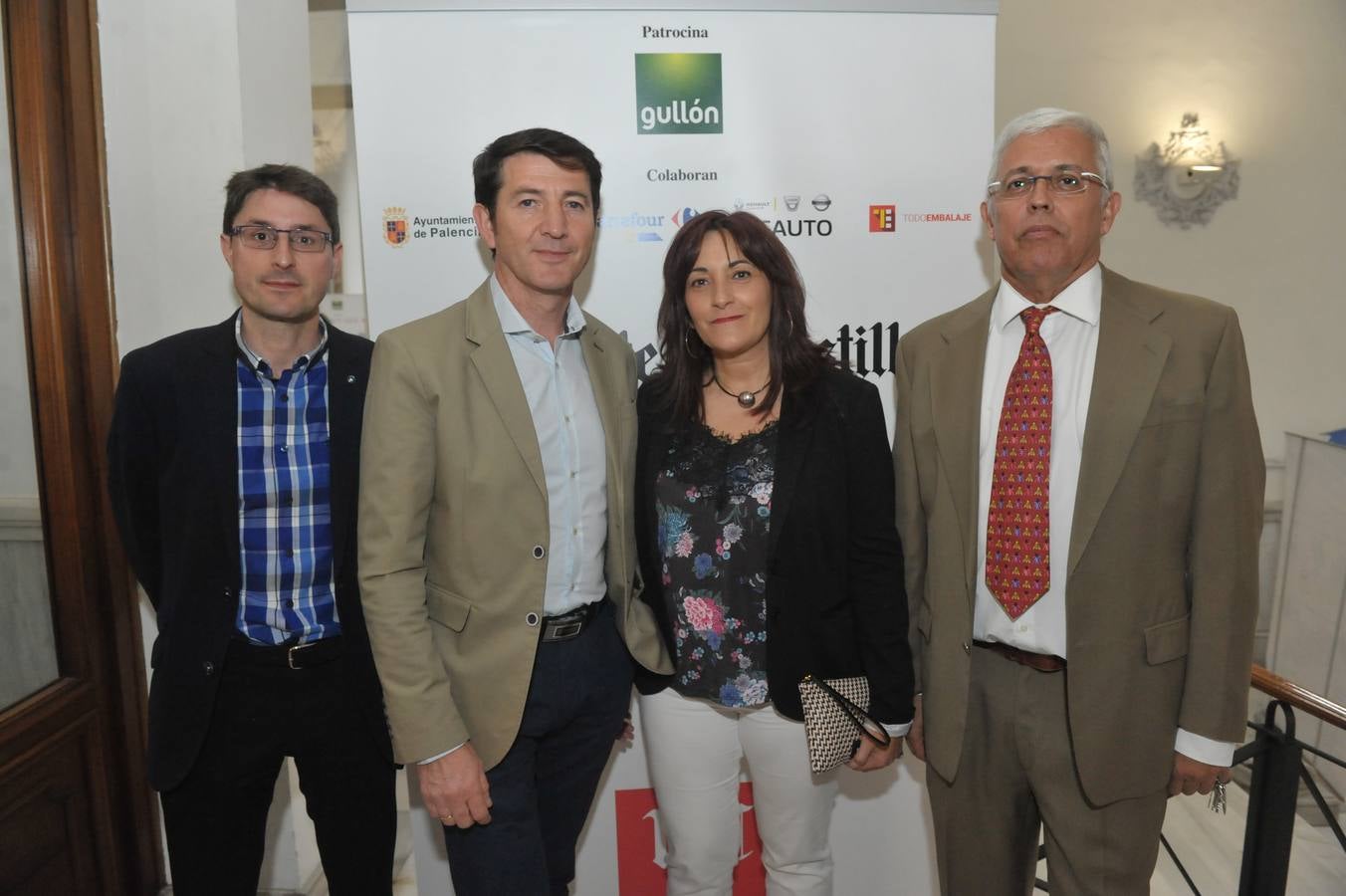 Miguel Ángel Calvo, José Manuel Franco, María Ángela Sánchez y José Antonio Orejas.