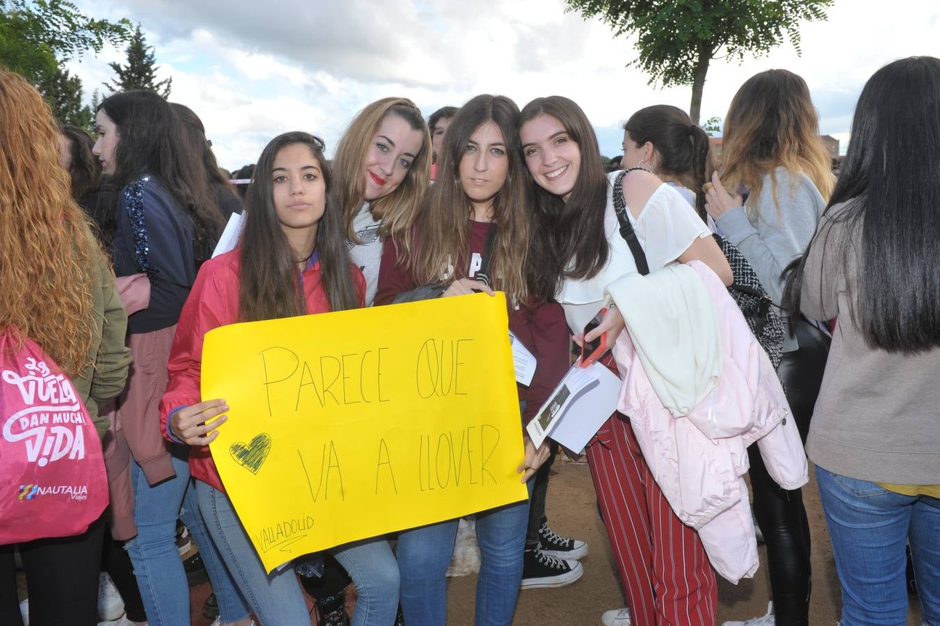 Fotos: Asistentes al concierto de Operación Triunfo en Valladolid (1/2)