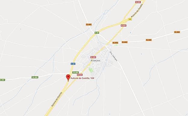 Lugar del accidente.