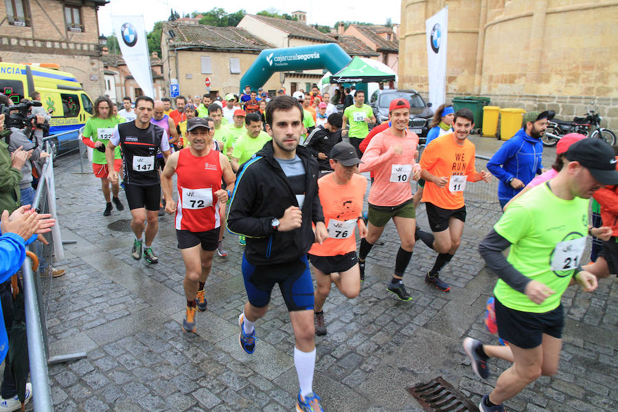 Salida de la carrera en la plaza de San Lorenzo.