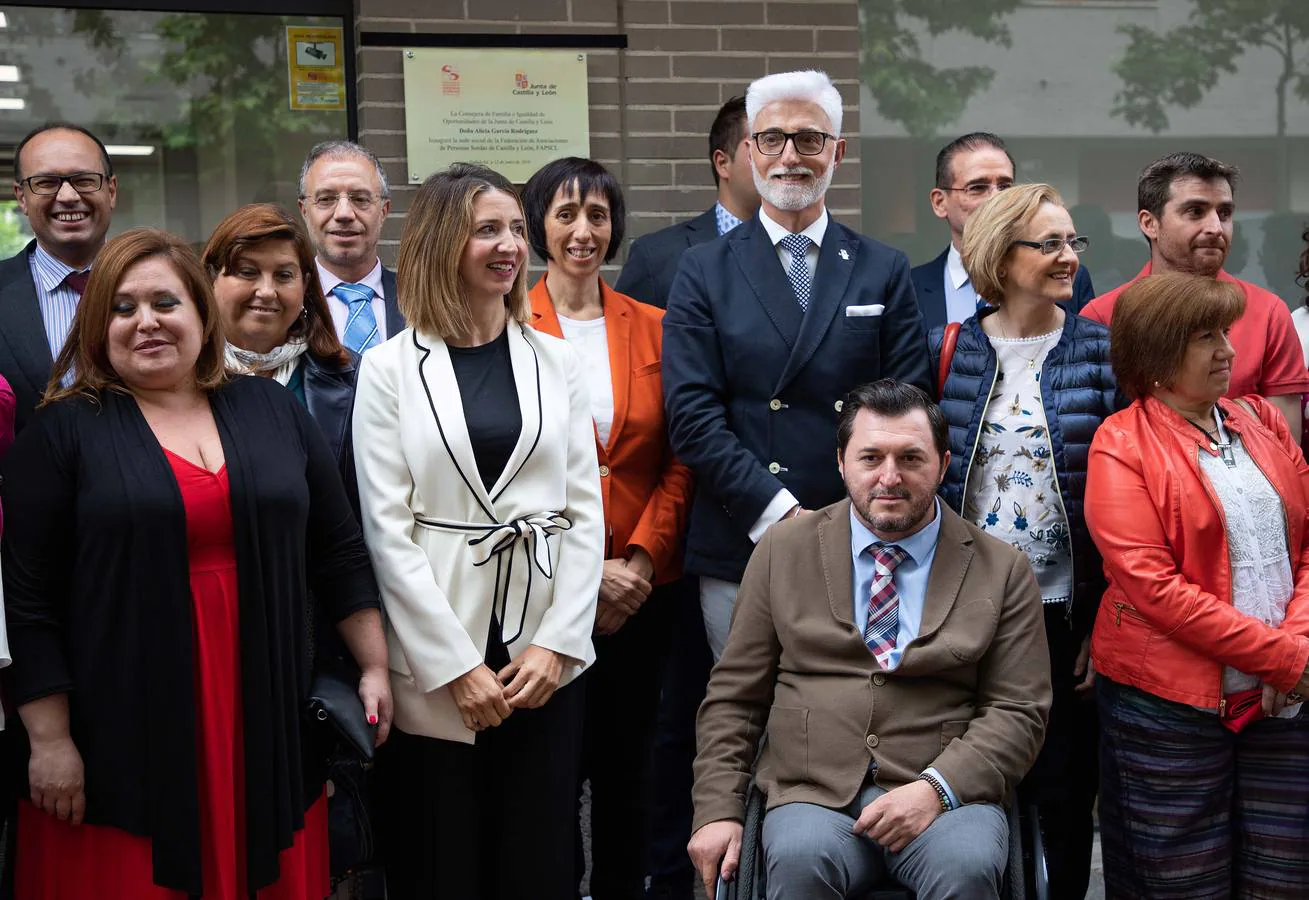 Fotos: Inauguración en Valladolid de las nuevas instalaciones de la Federación de Asociaciones de Personas Sordas de CyL