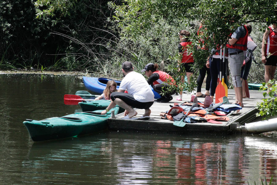 Gimnasia rítmica, tenis de mesa, piragüismo o calva, fueron algunas de las actividades festivas promovidas por el Ayuntamiento