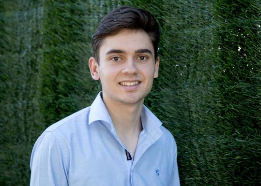 Rubén González de Castro, estudiante del colegio Maristas de Salaamanca.