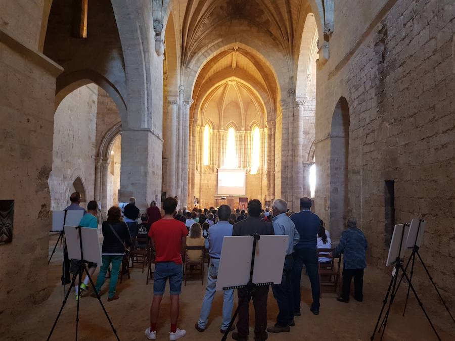 Fotos: La Asociación de Amigos del Monasterio de la Zarza se presenta en Ribas