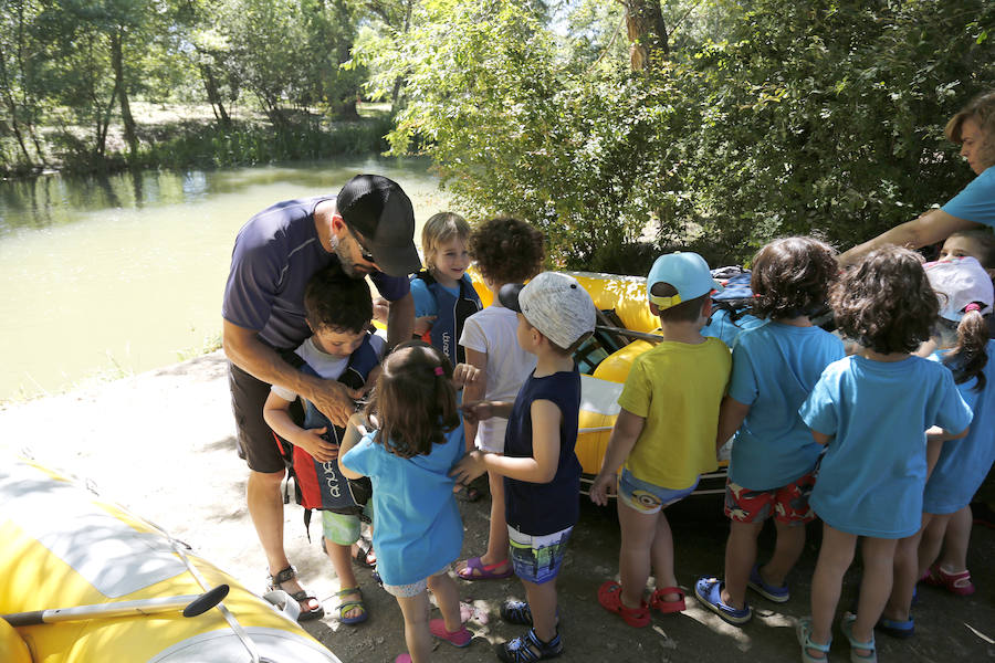 Fotos: Descenso por el río Carrión de los alumnos del Jorge Manrique