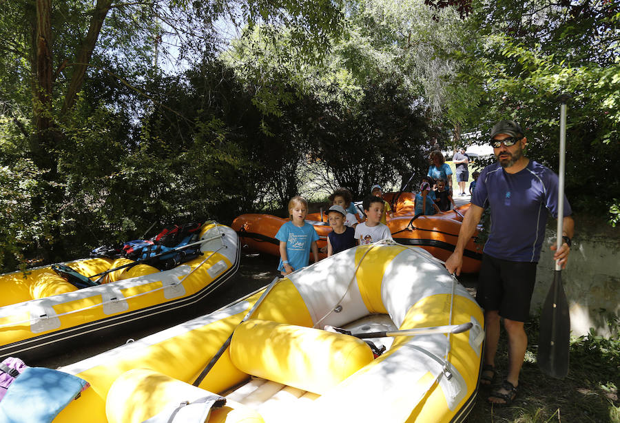 Fotos: Descenso por el río Carrión de los alumnos del Jorge Manrique