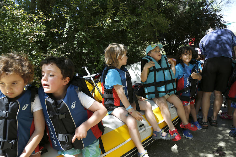 Fotos: Descenso por el río Carrión de los alumnos del Jorge Manrique