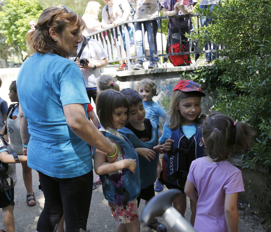 Fotos: Descenso por el río Carrión de los alumnos del Jorge Manrique