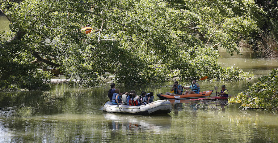 Fotos: Descenso por el río Carrión de los alumnos del Jorge Manrique