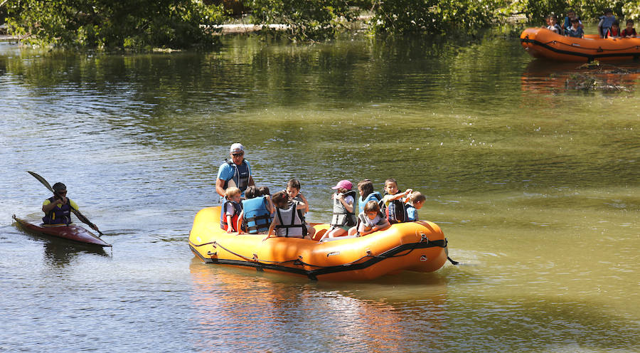 Fotos: Descenso por el río Carrión de los alumnos del Jorge Manrique