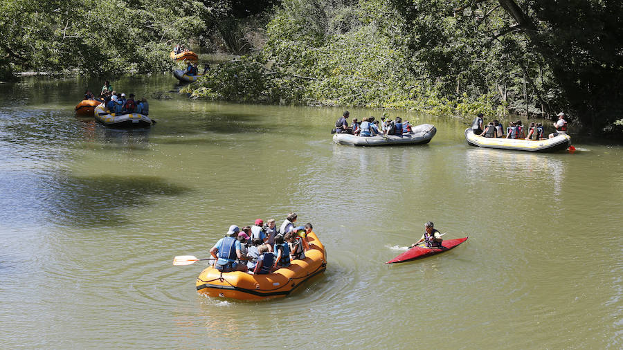 Fotos: Descenso por el río Carrión de los alumnos del Jorge Manrique