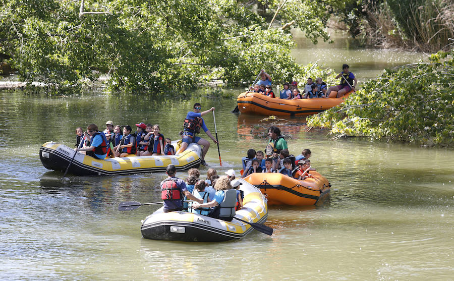 Fotos: Descenso por el río Carrión de los alumnos del Jorge Manrique