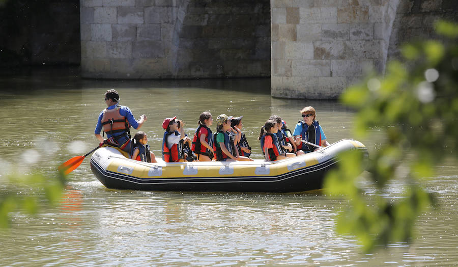 Fotos: Descenso por el río Carrión de los alumnos del Jorge Manrique