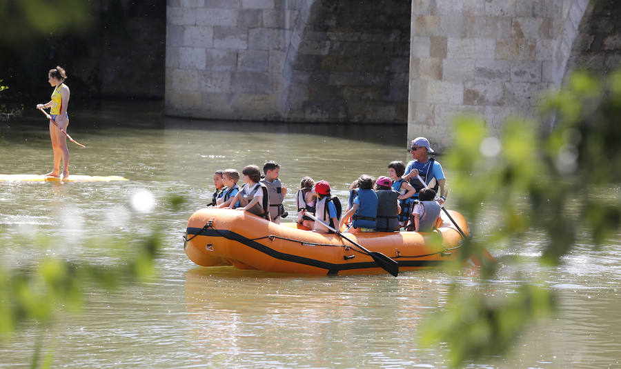 Fotos: Descenso por el río Carrión de los alumnos del Jorge Manrique