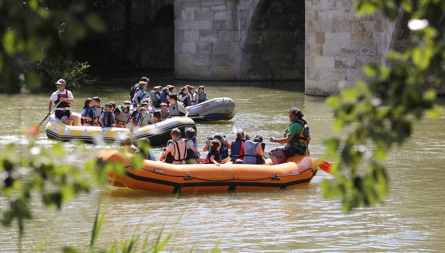 Fotos: Descenso por el río Carrión de los alumnos del Jorge Manrique