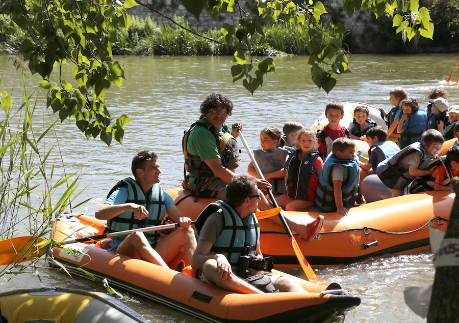 Fotos: Descenso por el río Carrión de los alumnos del Jorge Manrique