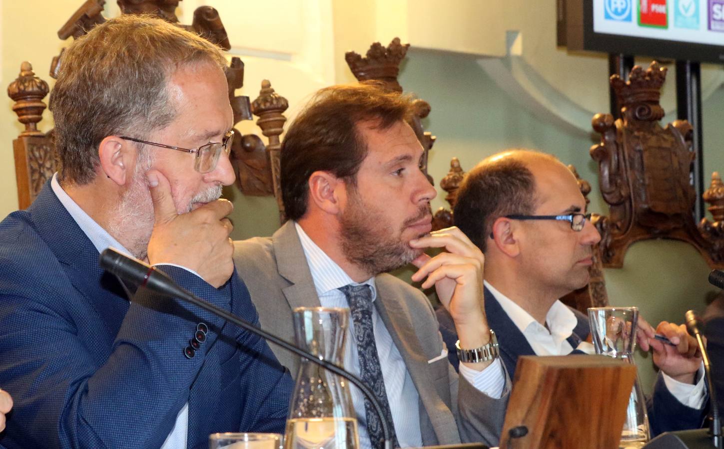 Fotos: Pleno en el Ayuntamiento de Valladolid