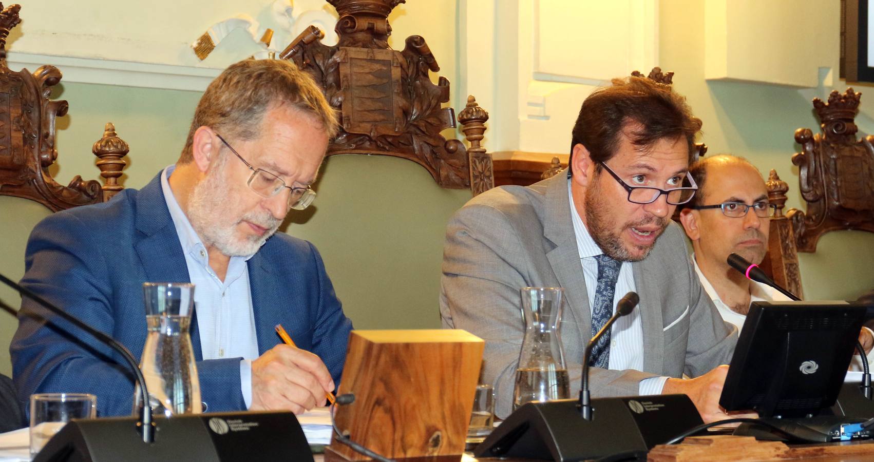 Fotos: Pleno en el Ayuntamiento de Valladolid