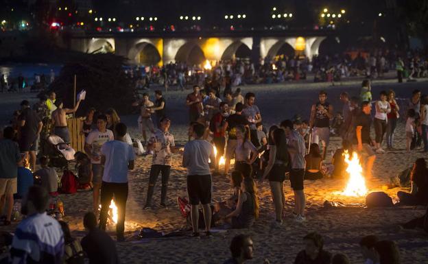 Noche de San Juan en Valladolid.