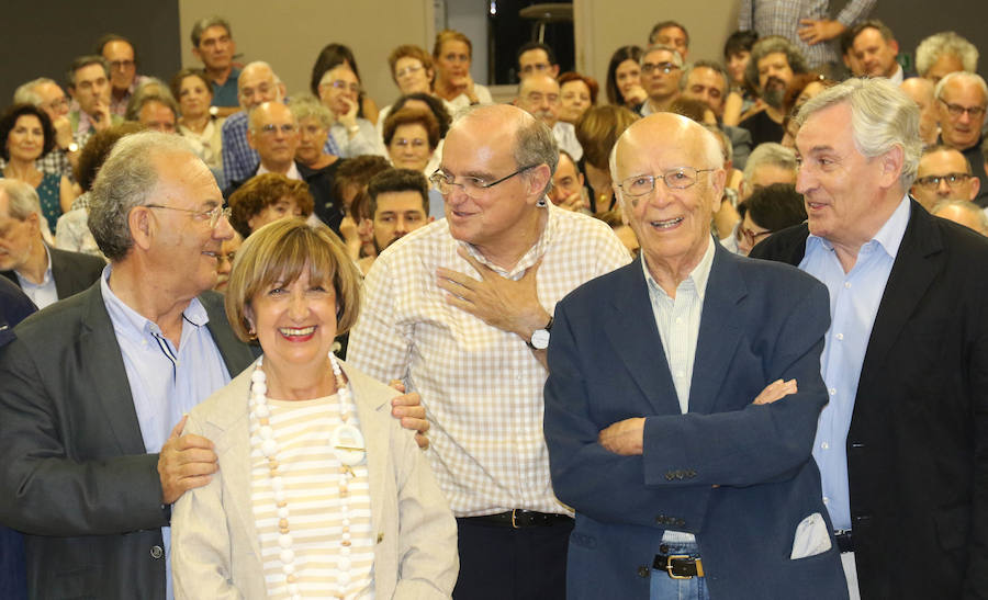 Fotos: Homenaje en la Biblioteca de Castilla y León, al matemático profesor de la Uva, Mauricio Jalón
