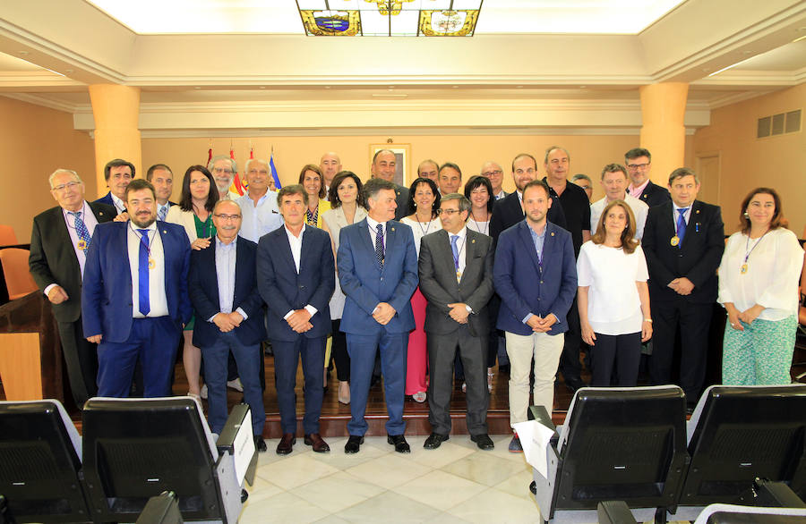 Fotos: Pedro Delgado, Hijo Predilecto de la Provincia