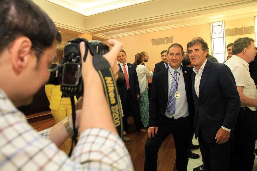 Fotos: Pedro Delgado, Hijo Predilecto de la Provincia